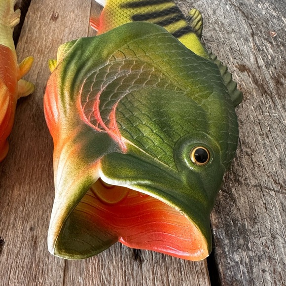 Fish Slippers Beach Shoes Non-Slip Shoes Creative Bass Funny Slippers - Picture 9 of 11